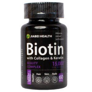 Biotin with Collagen & Keratin Capsules