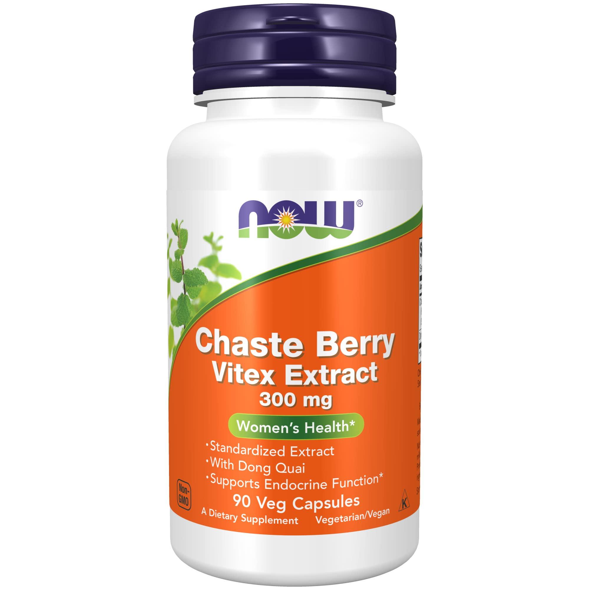 Chaste Berry Vitex Extract 300mg 90's - Agnus Castus + Dong Quai