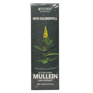 Mullein with chlorophyll drops