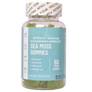 Sea Moss + Bladderwrack + Burdock Root Gummies: