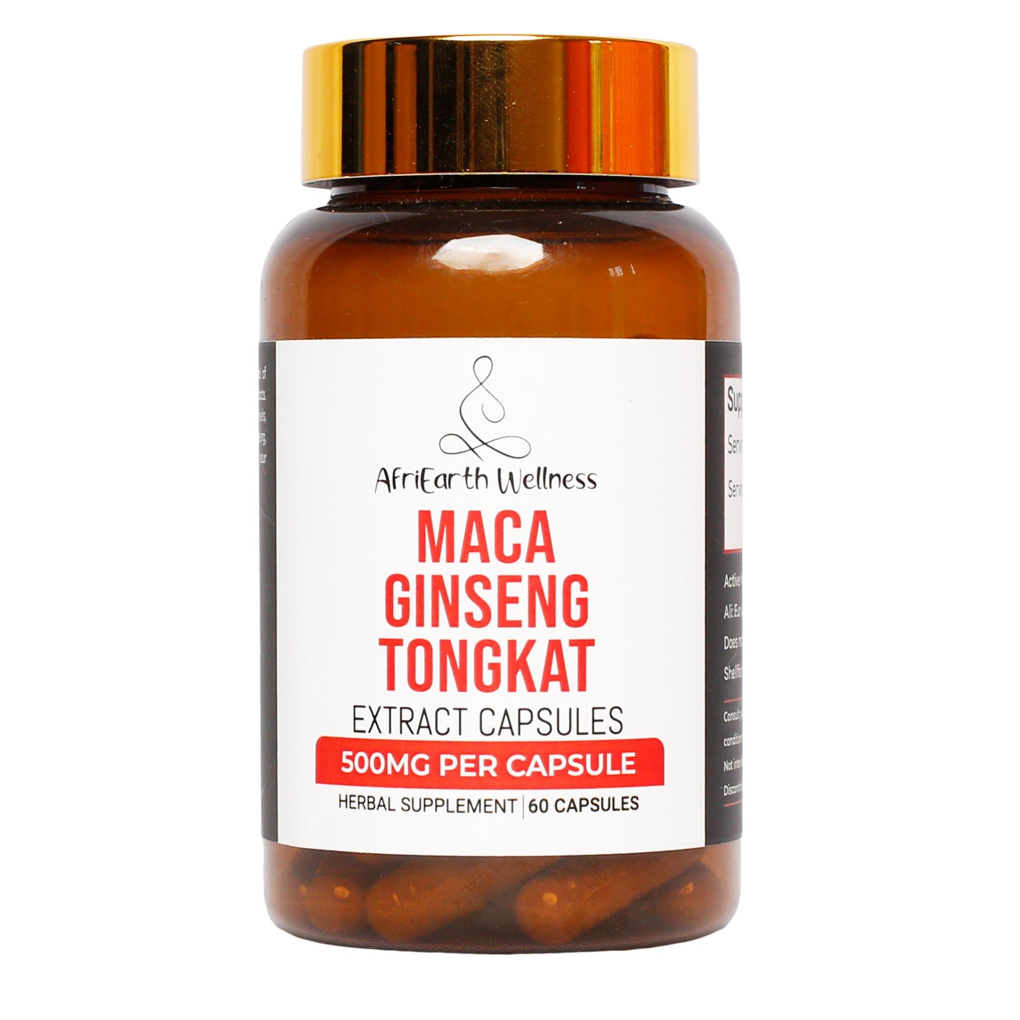 Maca Ginseng and Tongkat